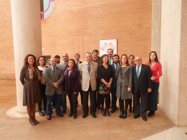 Reunión de organizadores del I Salón Internacional de Minería Metálica