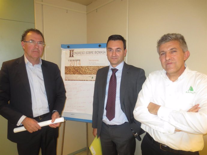 Presentación del II Congreso sobre Biomasa, que se celebrará en Huesca