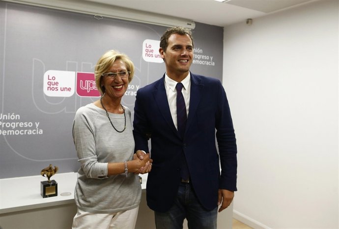 Rosa Díez y Albert Rivera