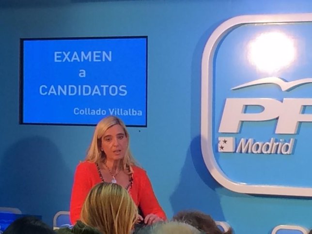 Mariola Vargas, aspirante a candidata del PP a Collado Villalba