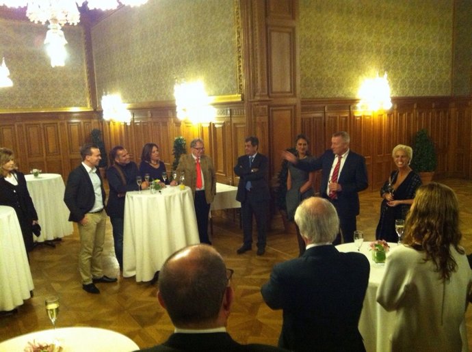 Imagen de la delegación de Cartagena en Viena
