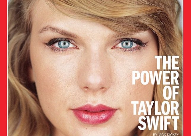 Taylor Swift, al natural, en la portada de la revista Time 