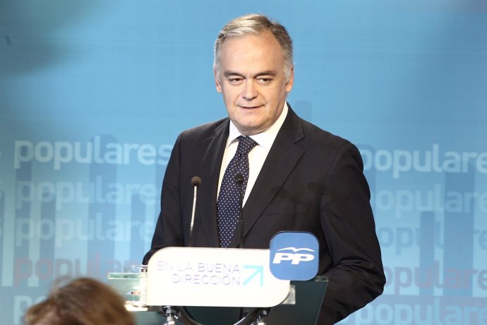Esteban González Pons, vicesecretario general de Estudios y Programas del PP
