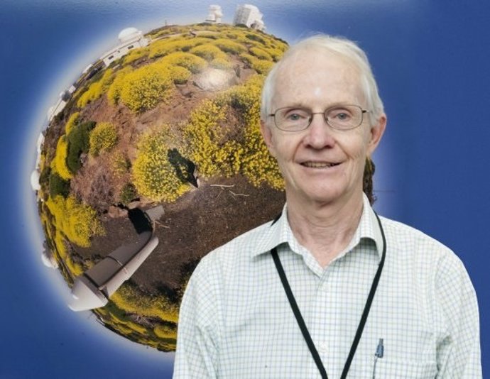 El radioastrónomo canadiense Phil Gregory
