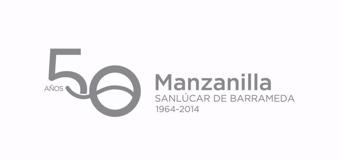 Logo del 50 aniversario de la Denominación de Origen Manzanilla