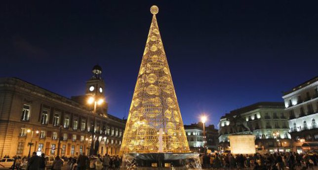 Árbol de Navidad de Puerta del Sol en Madrid
