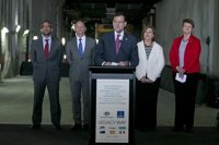 Rajoy elogia la labor de las empresas españolas en su visita a un túnel construido por Acciona en Brisbane