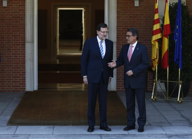 Artur Mas y Mariano Rajoy (Archivo)