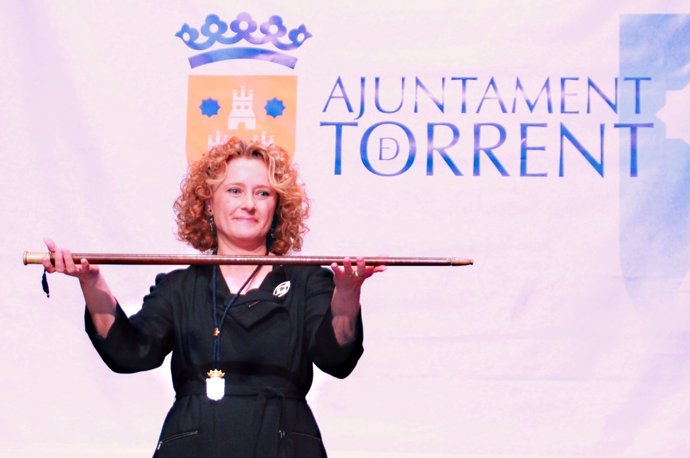 Mparo Folgado Toma Posesión De Su Cargo Como Nueva Alcaldesa De Torrente.