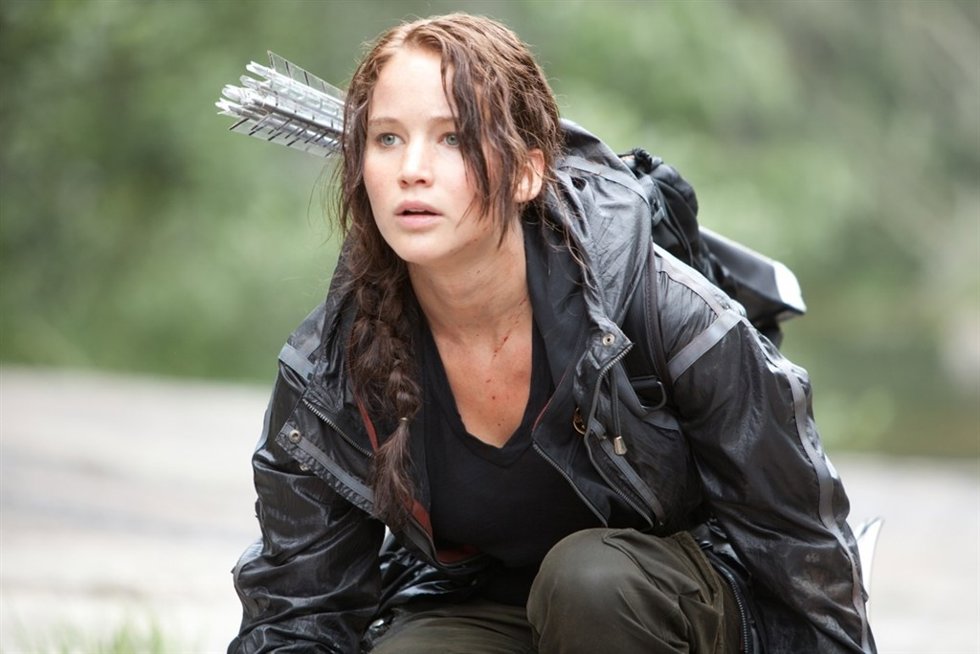 Jennifer Lawrence en Los juegos del hambre