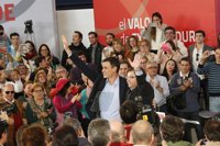 Pedro Sánchez presenta en Mérida a ocho candidatos socialistas a alcaldías