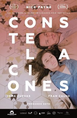 Cartel de la obra de teatro 'Constelaciones'