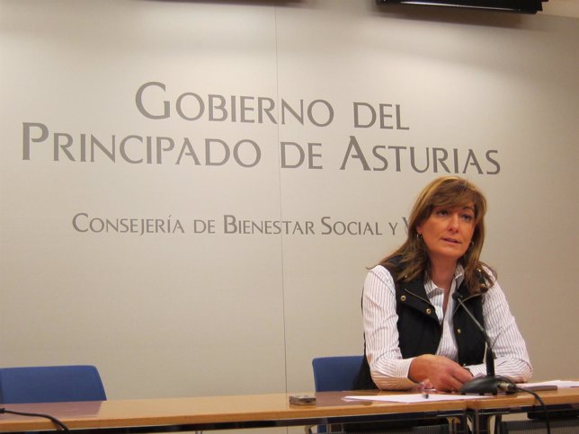 La consejera de bienestar Social y Vivienda de Asturias, Esther Díaz 