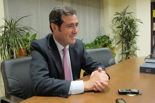 Canditato a presidente de la CEOE, Antonio Garamendi