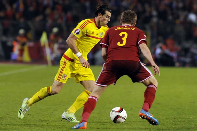 Gareth Bale con Gales