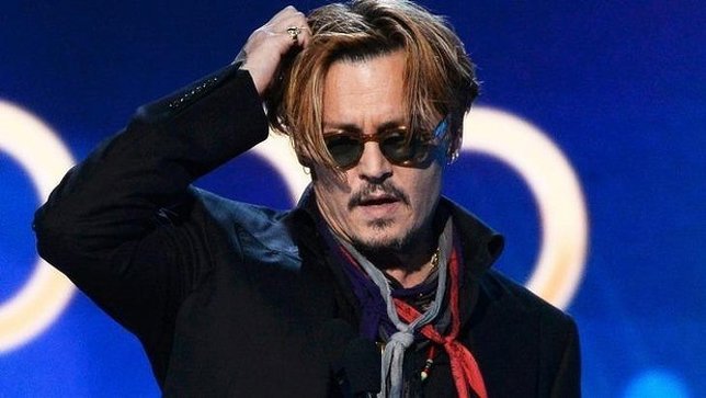 Johnny Depp en los Hollywood awards