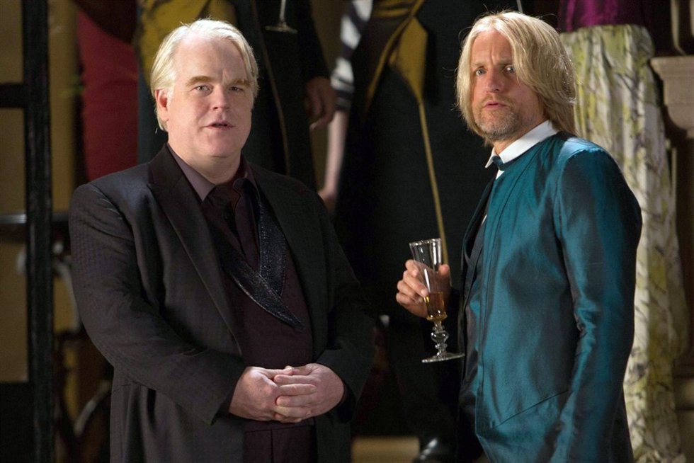 Philip Seymour Hoffman Plutarch en Los juegos del hambre