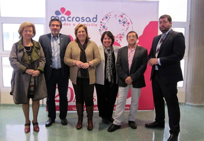 Participantes en el acto del 20 aniversario de Macrosad.