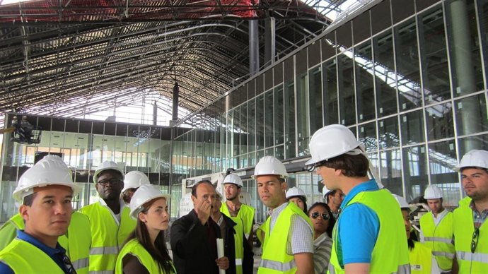 Alumnos del máster de edificación