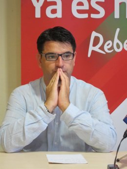 El coordinador provincial de IU y candidato a la Alcaldía, Pedro García
