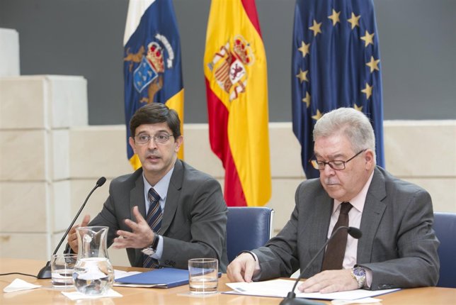 Javier González Ortiz y José Miguel Bravo de Laguna