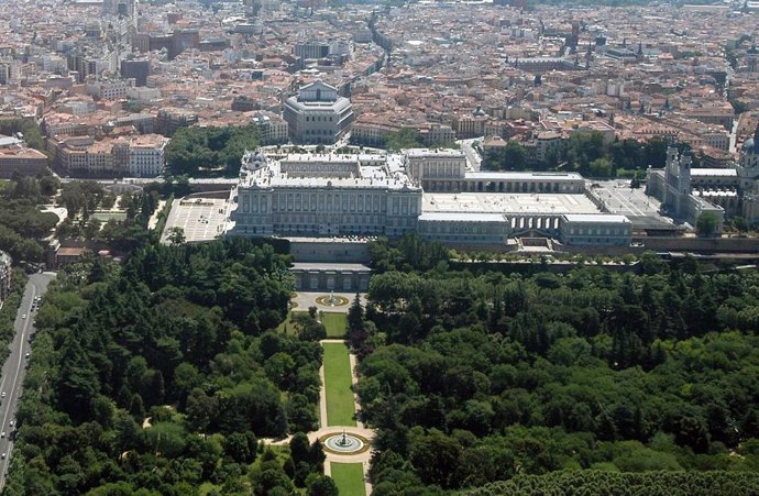 Jardines de Sabatini de Madrid