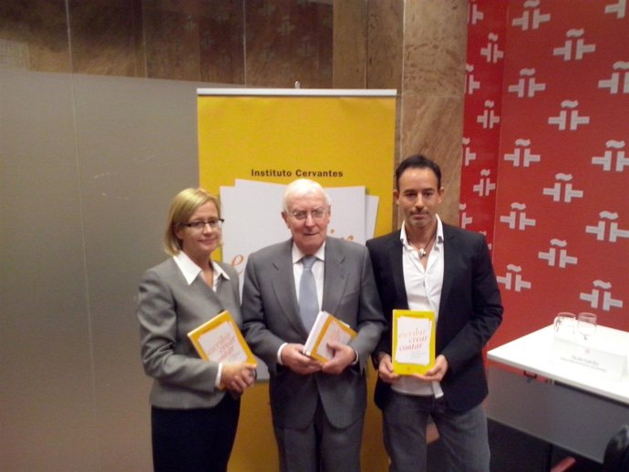 Víctor García de la Concha, en la presentación del libro 'Escribir crear contar'