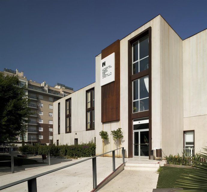 Fachada del Hospital Mesa del Castillo en Ronda Sur