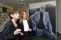 Díaz visita la Fundación José Saramago en Lisboa