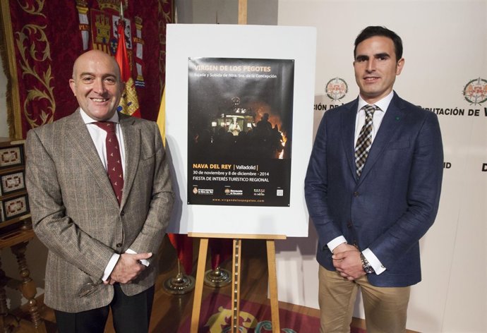 Carnero (I) y el alalde de Nava (D)