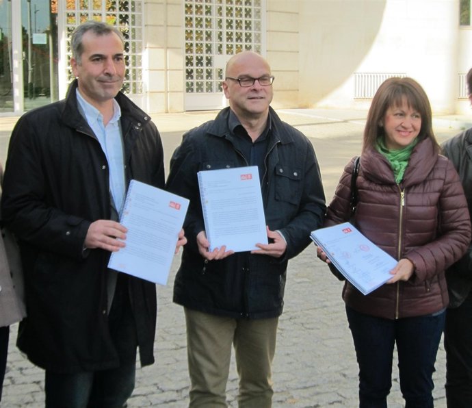 José Manuel Colmenero, Manuel Fernández y María del Mar Shaw