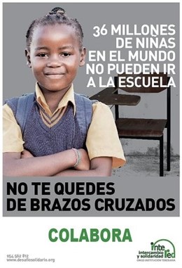 Campaña 'No te quedes con los brazos cruzados' de InteRed