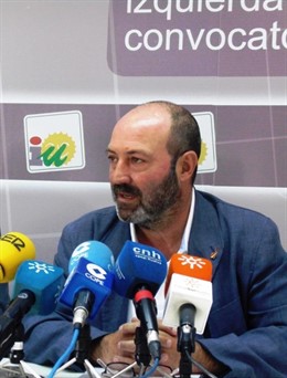 Pedro Jiménez en rueda de prensa