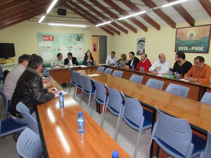 Reunión del Comité Municipal Provincial del PSOE de Jaén