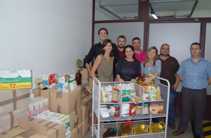 Recogida de alimentos Grupo Cooperativo Cajamar