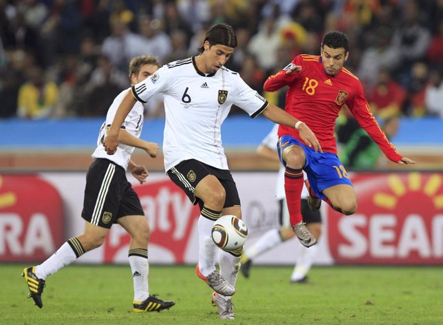 Sami Khedira Pedro selección española Alemania España Mundial