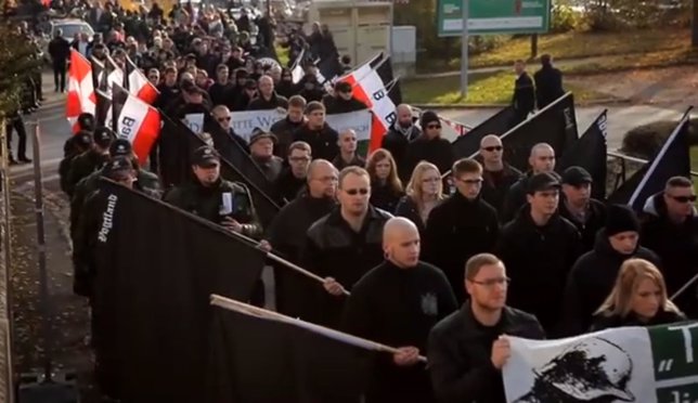 Marcha Nazi en Alemania