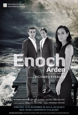 Cartel "Enoch Arden" con Rosana Pastor en primer término