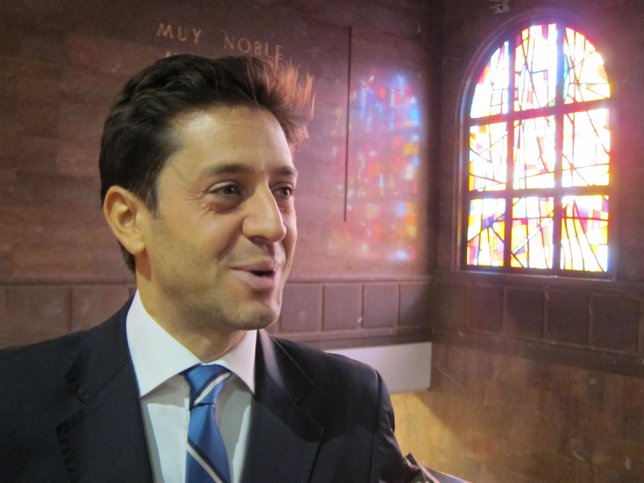 El concejal del PP,. Sebastián Contín
