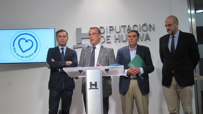 El presidente de la Diputación de Huelva, Ignacio Caraballo, simposio Platero.