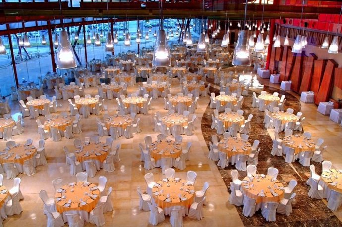 Imagen del interior del Palacio de Congresos de Málaga.