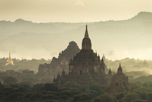 Templos en Bagan, Myanmar
