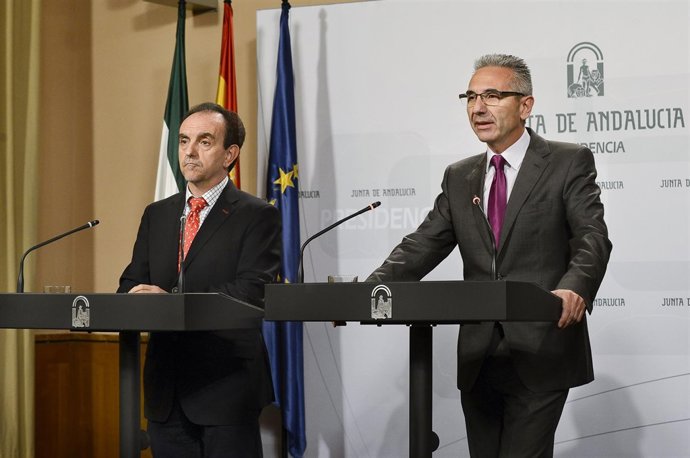 Rafael Rodríguez y Miguel Ángel Vázquez, hoy ante los medios
