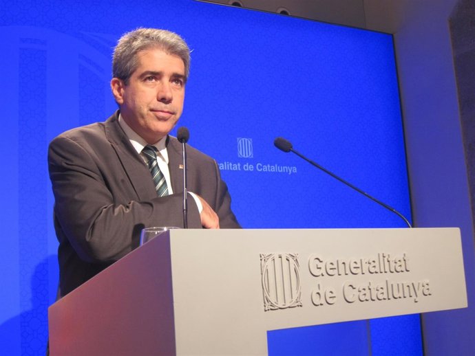 El portavoz y conseller de Presidencia, Francesc Homs