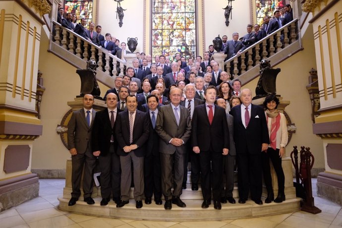 Reunión de presidentes del Club Málaga Valley noviembre 2014