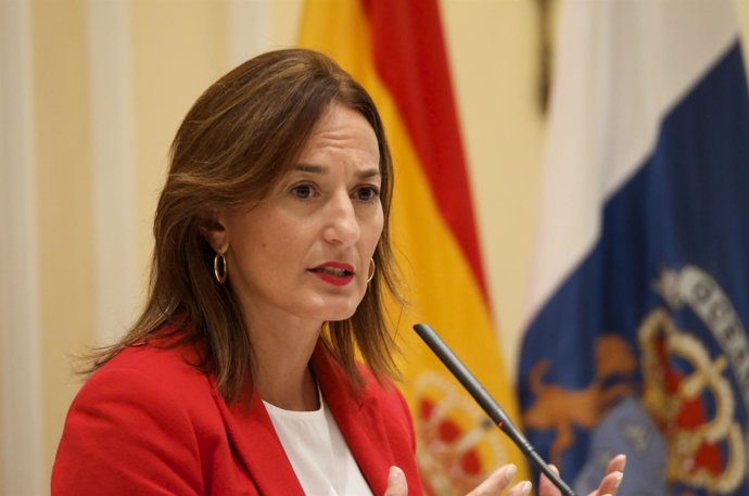 La diputada del Grupo Popular en el Parlamento de Canarias, Águeda Montelongo