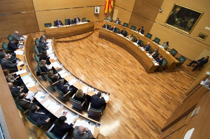Pleno de la Diputación de Valencia
