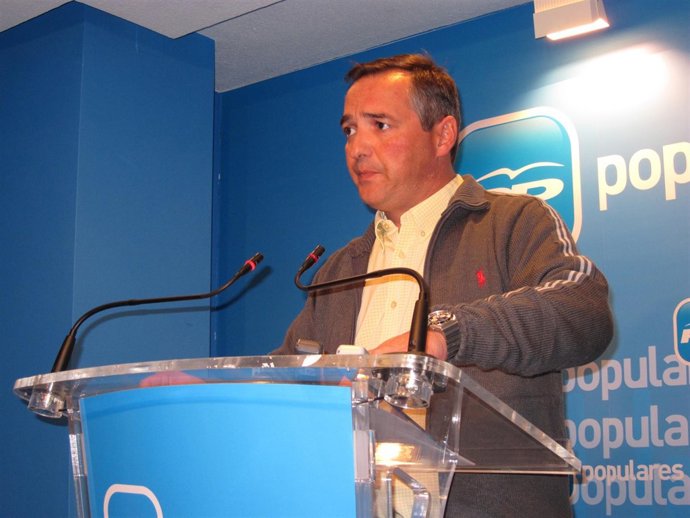 El Portavoz Del PP En El Ayuntamiento De Nerva, Francisco Gallardo. 