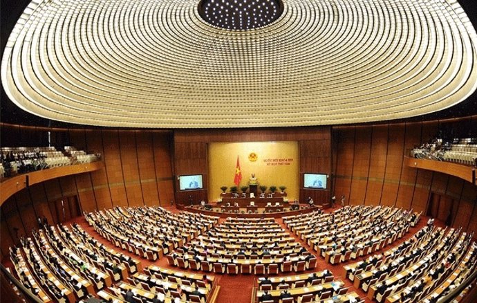 Parlamento de Vietnam, con asientos Figueras