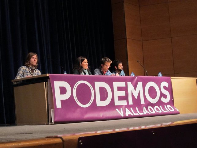 Íñigo Errejón participa en la conferencia de Podemos en Valladolid